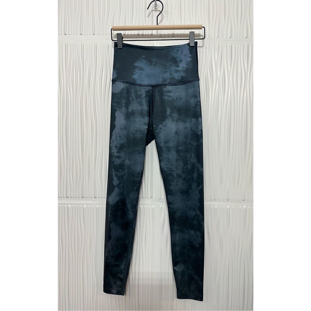 Beyond Yoga Lux High Waisted Midi Legging in Stellar Blue Cloud - S - Picture 2 of 13